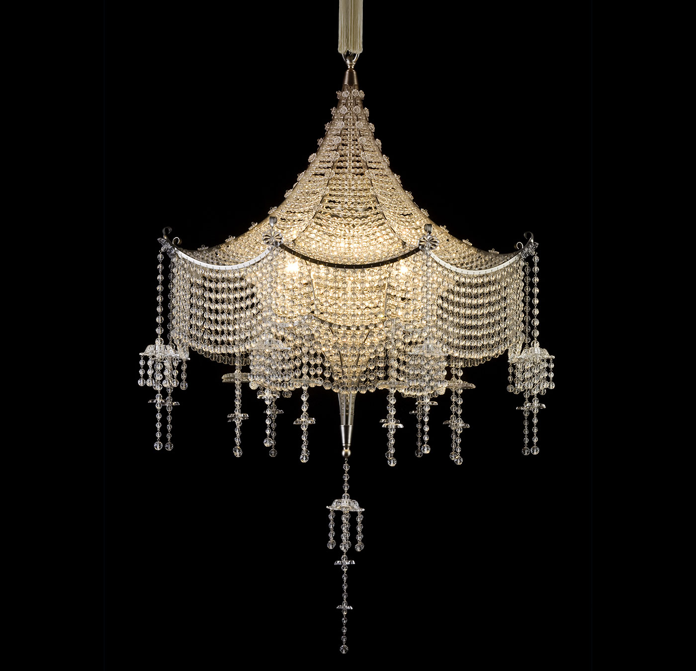LOBMEYR Pagoda chandelier 3146-8
