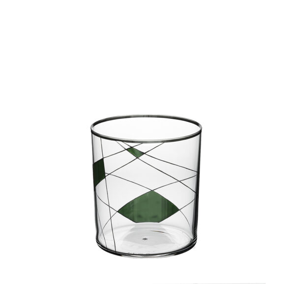 DOF tumbler light NEO enamel painted X-I-II green