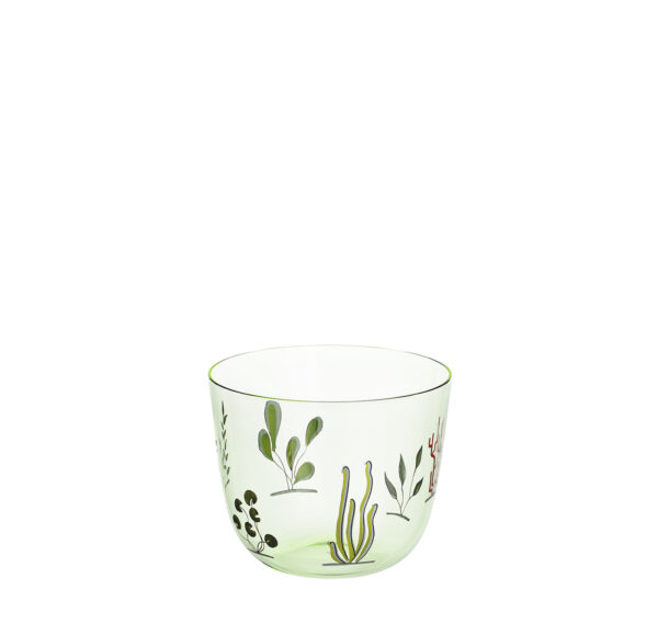 TS267GM water tumbler light green High Seas flora
