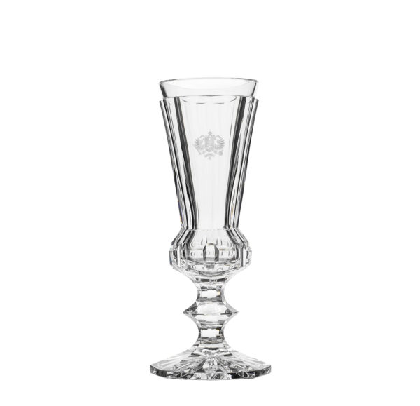 TS2GR Champagne flute with Habsburg crest
