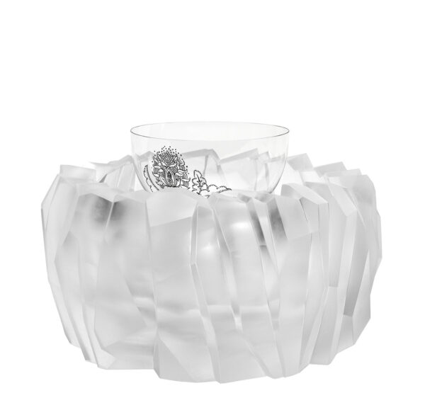 Gletscher caviar bowl with insert