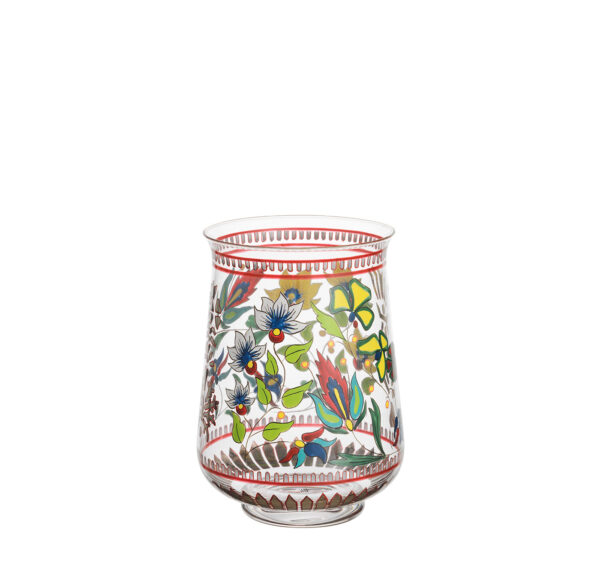 Tumbler Indian Flowers large