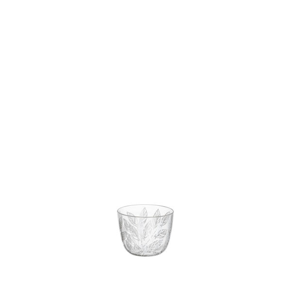TS267GM Liqueur tumbler “white leaves”