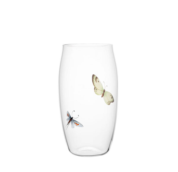 TS279GM Beer tumbler painted butterflies C