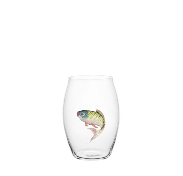 TS279GM Tumbler convex painted fish B