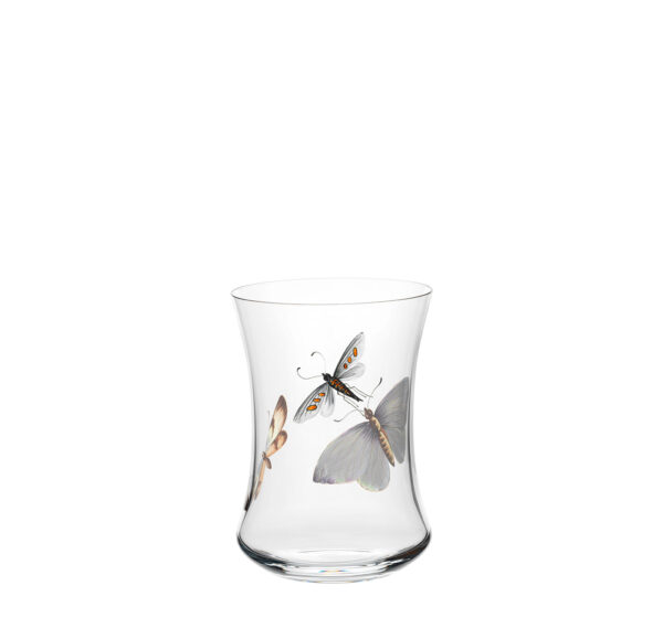 TS279GM Tumbler concave painted butterflies D