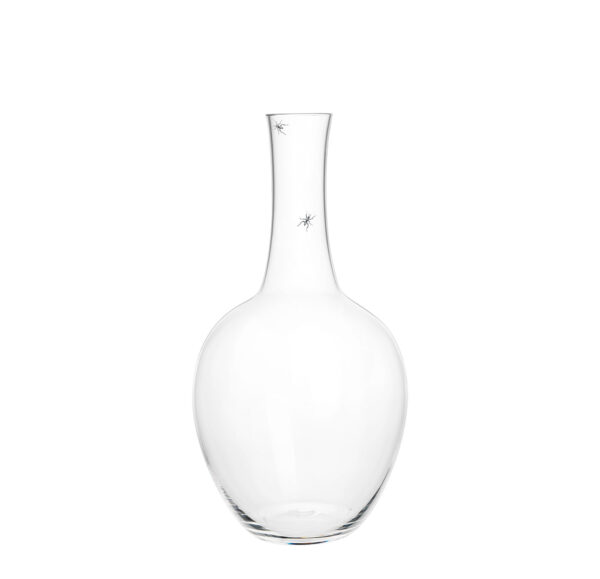 TS279GM Decanter small painted butterflies A