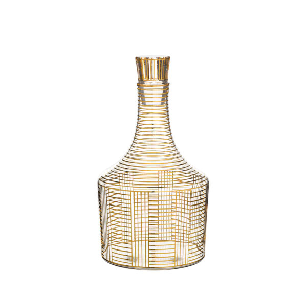 Weinflasche Hoffmann – B gold