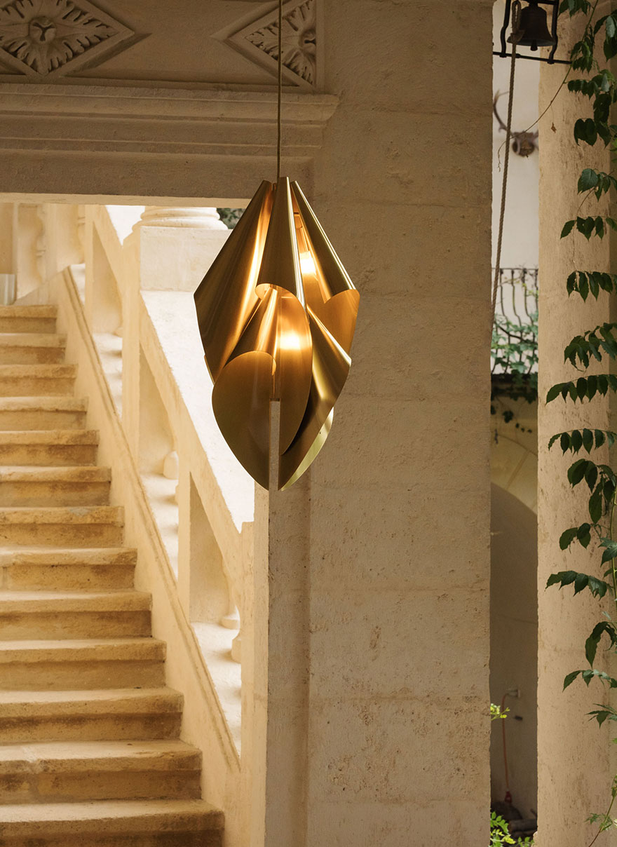 Orchid Chandelier 42797-8 by Bodo Sperlein at Schloss Hollenegg