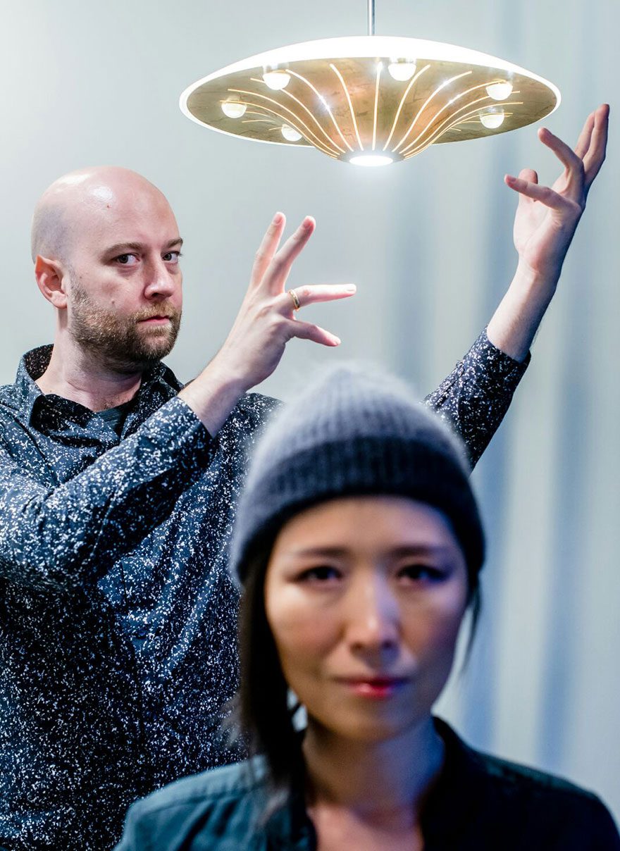 BL3-Kim+Heep-UFO-portrait-LOBMEYR KIM+HEEP with the Nyota UFO (photo: Kramar for VDW)